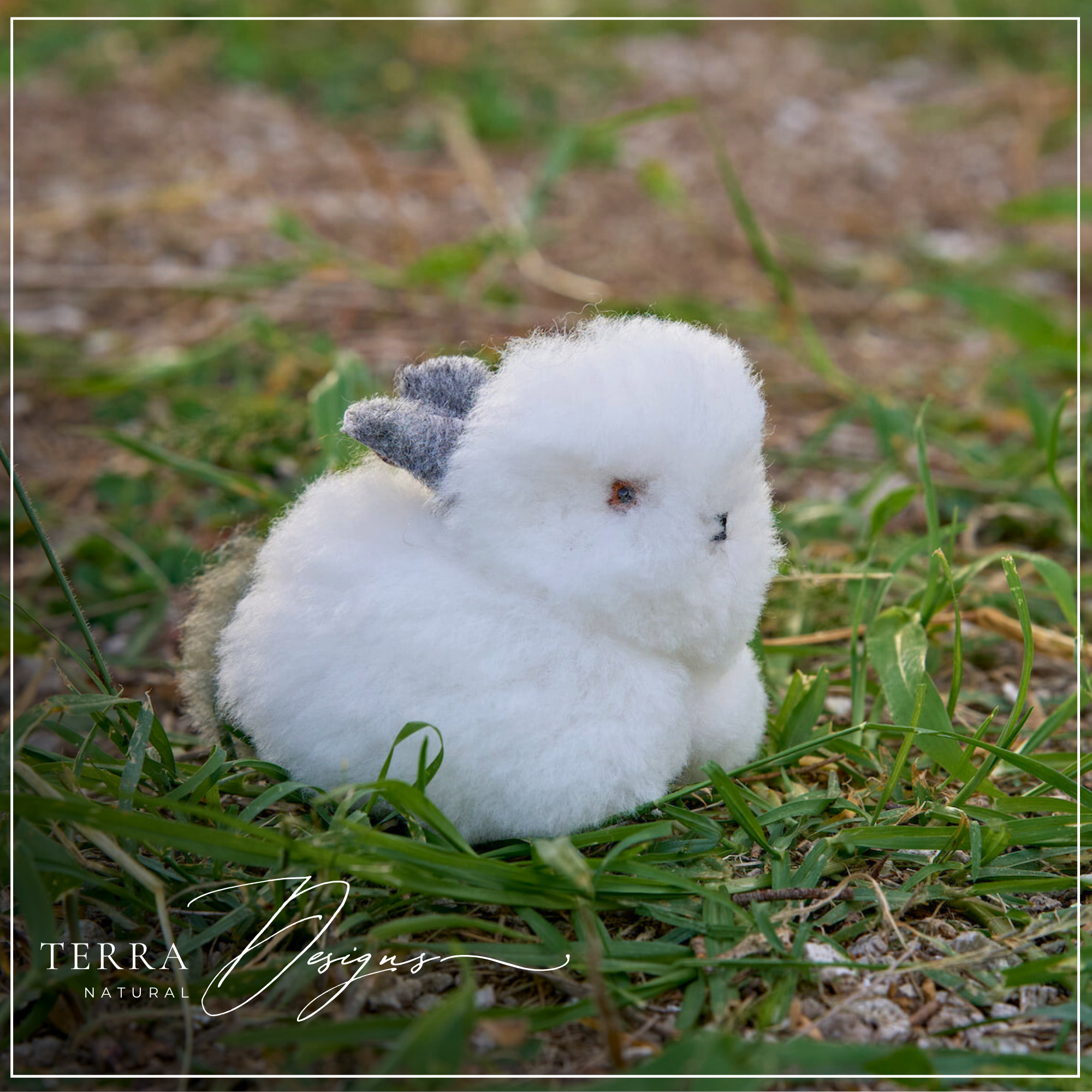 Terra Natural Designs - Wholesale Keychain - Unisex - ALPACA BUNNY KEYCHAIN0