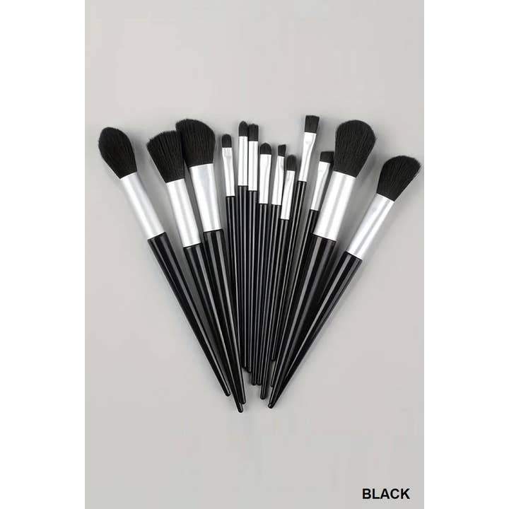 42POPS - Wholesale Makeup/Cosmetic Bag - ,,,,,.._ SI-26325 13 Pcs Makeup Brush Set With Storage Bag