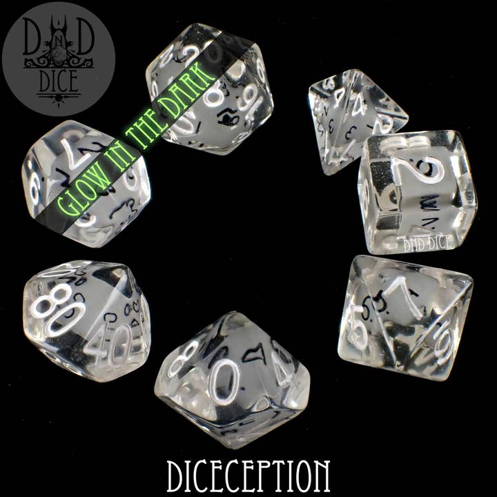 DNDDICE.COM - Wholesale Dice - Diceception (Glow)3