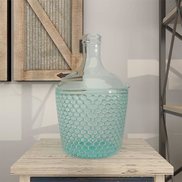 The Light Garden Collection - Wholesale Vase - Recycled Glass Vase 10"W, 17"H