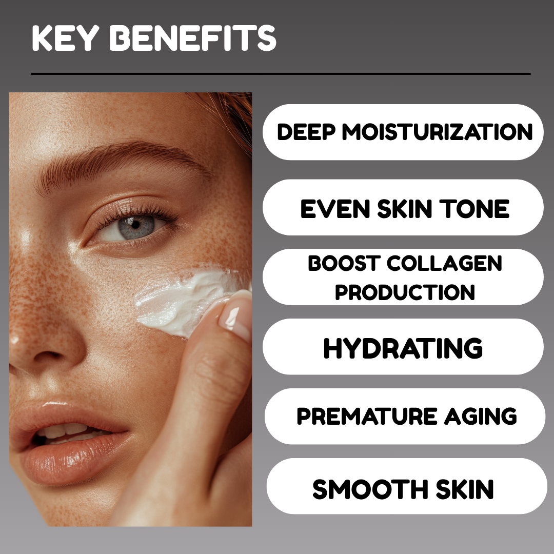 TALLOW HQ - Wholesale Body Cream/Lotion - Tallow Cream with Vitamin C and Manuka Honey, Face &Body,2oz2