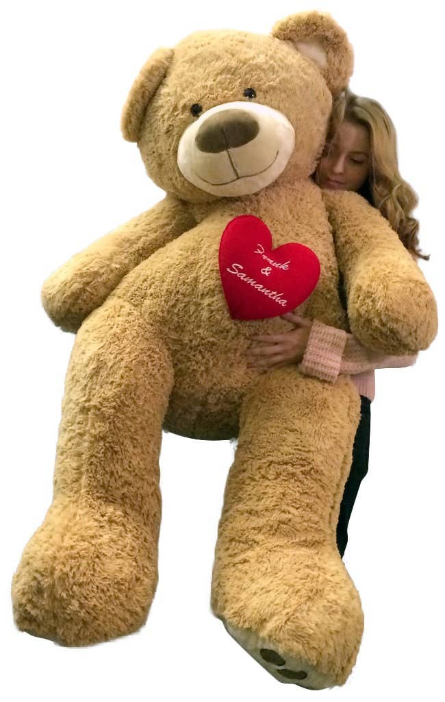 Big Plush - Vente Peluche – enfant et bébé - Ours en peluche géant personnalisé pour la Saint-Valentin, doux et lourd, 1,5 m7