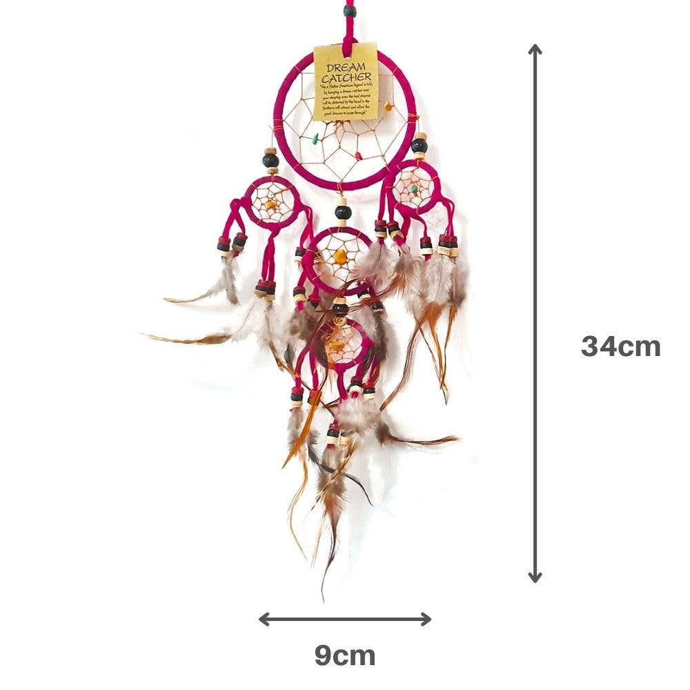 VIE - Wholesale Dream Catcher - Dream Catcher, 9cm Ring with 4 Smaller Rings11