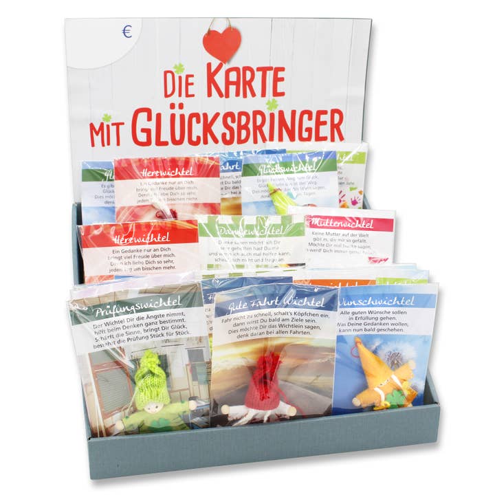 JOJO Geschenke - Wholesale Retailer Display - Paper & Novelty - Imp with gift card on display