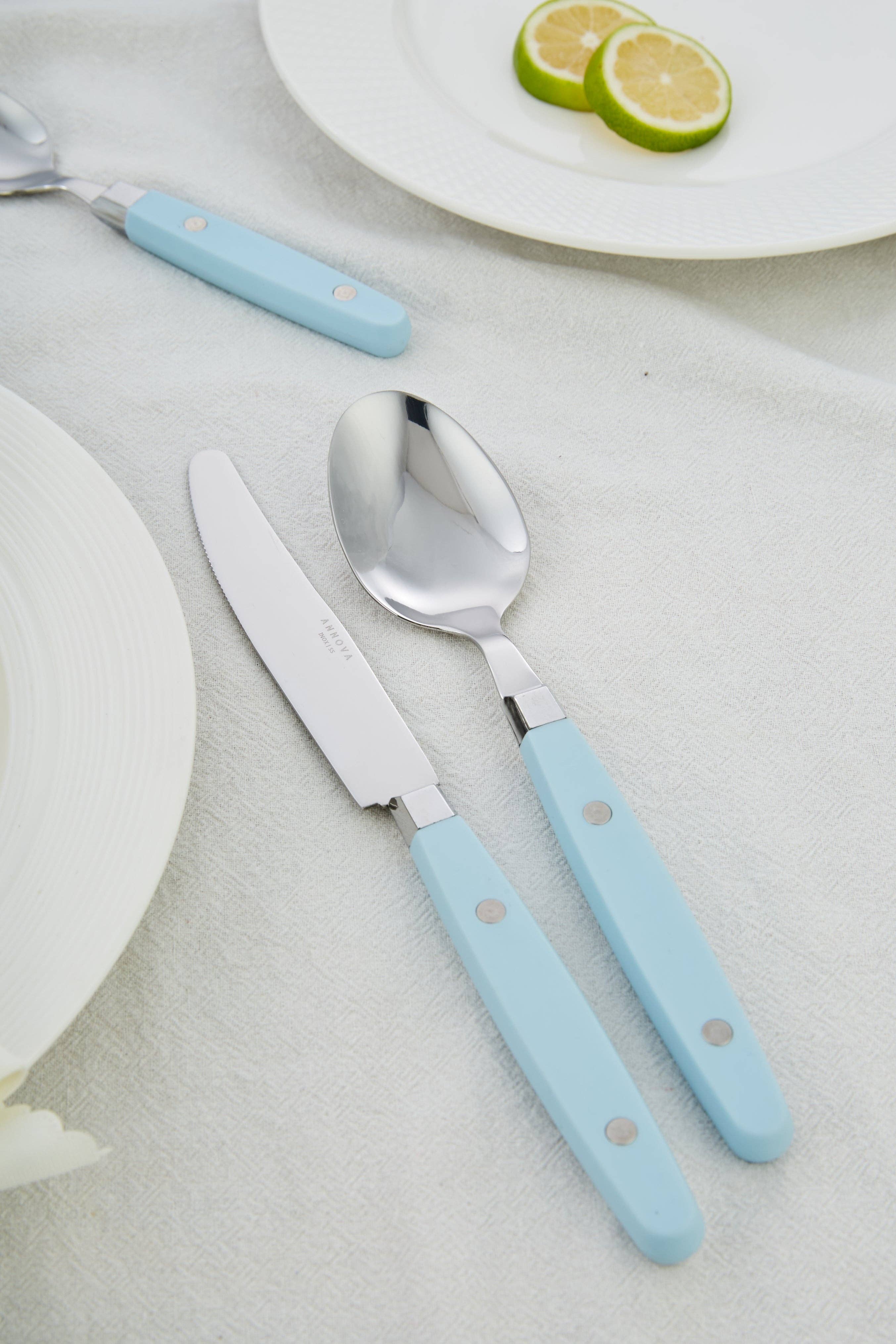 ANNOVA - Venta al por mayor Conjunto de cubiertos - Juego de Cubiertos Retro ANNOVA de 20 Piezas98