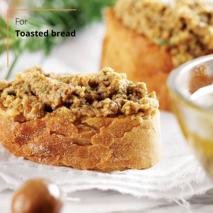 Antica Bottega Siciliana - Vendita all'ingrosso Tapenade - Patè di olive verdi siciliane - 90 g
