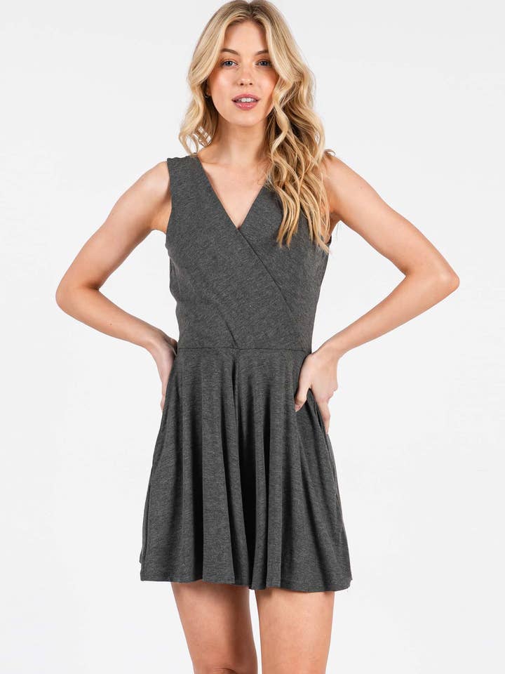 Macacão Transpassado em Modal Rayon - JU60250 por atacado de Final Touch