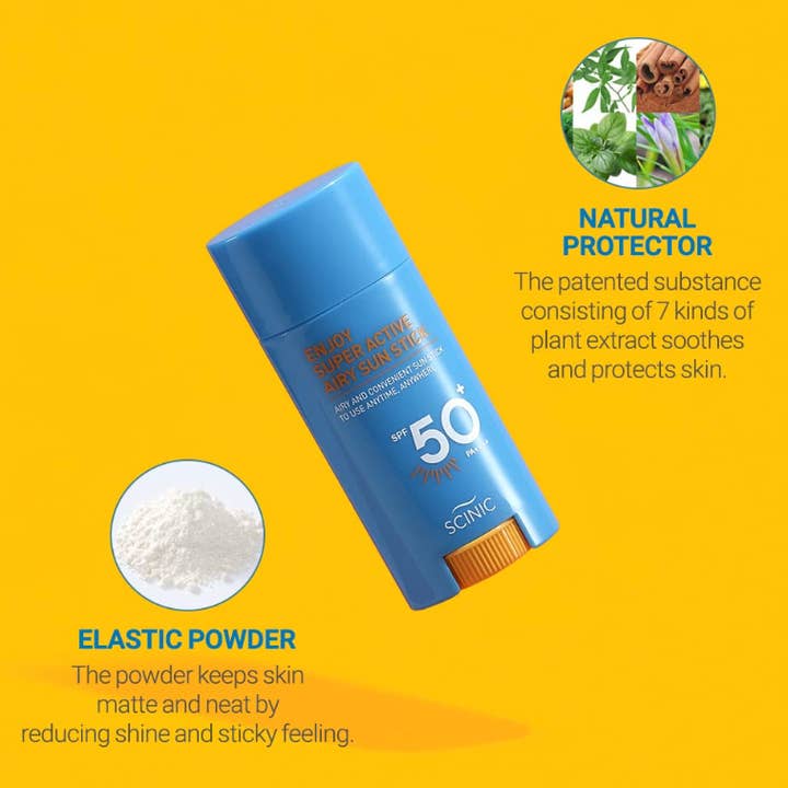 Best Beauty Group - Wholesale Sunscreen - SCINIC Enjoy Super Active Airy Sun Stick Sunscreen SPF