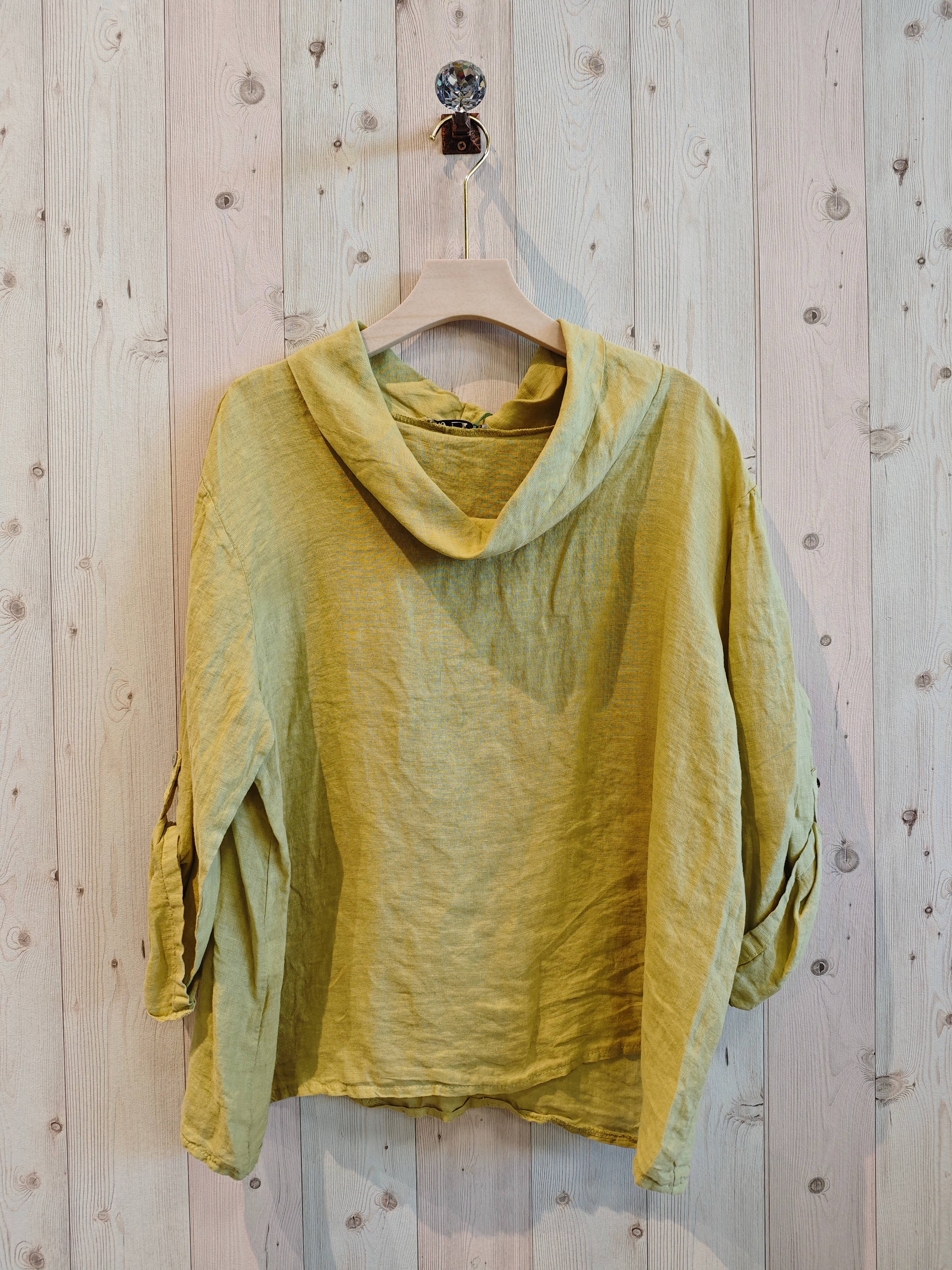 Linen & More - Wholesale Blouse - Women's - REF 10644 100% LINEN BOAT NECK BLOUSE7