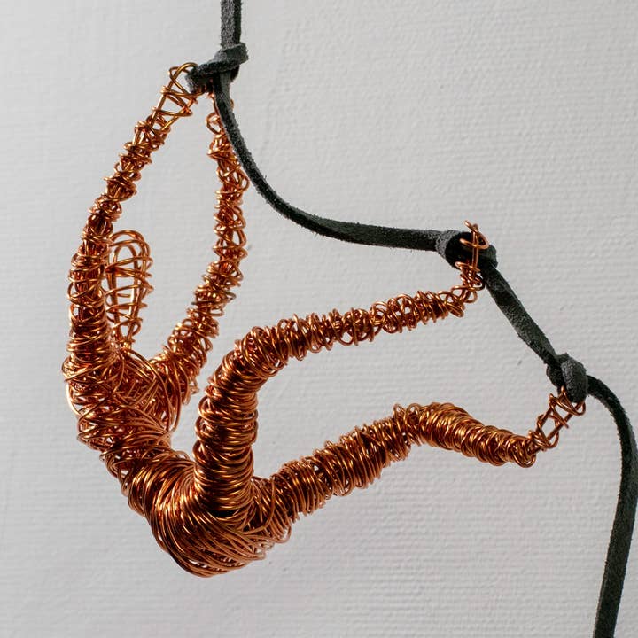 Arte de pared de alambre de escultura de escalada, regalo para la decoración casera para venta al por mayor de Haritopoulou