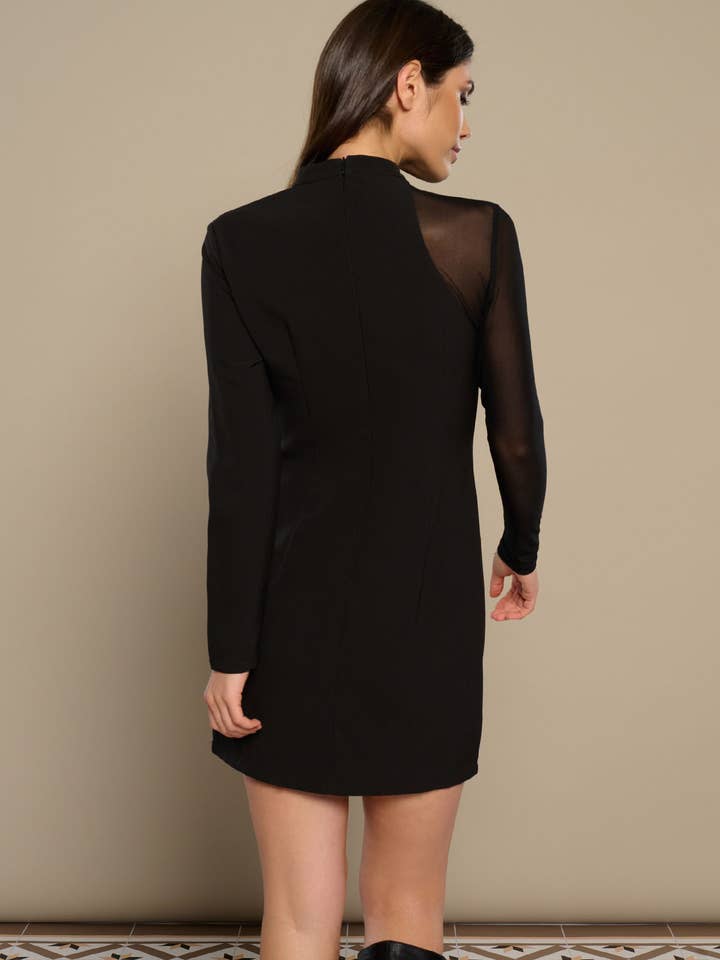 Black LIONETTA DRESS for wholesale on Faire3