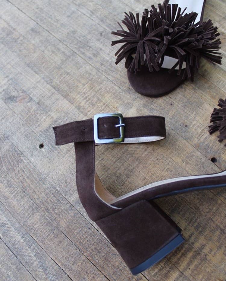 La vie - Wholesale Sandals - Women's - flora - brown1