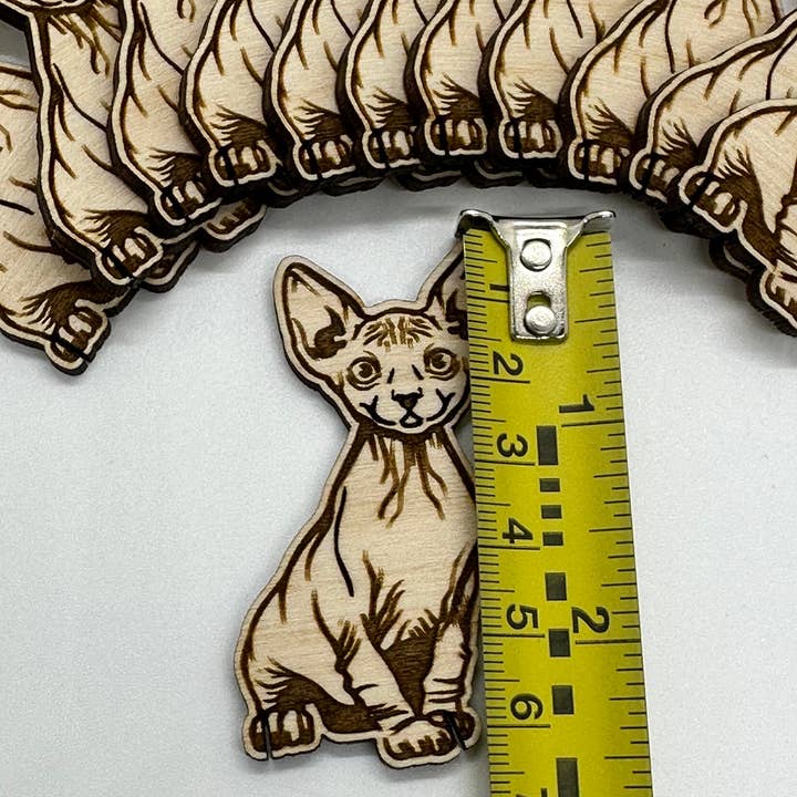 Velvet Guillotine - Wholesale Craft Supplies - Sphinx Cat Floss Bobbin Thread Organizer for Crafting3