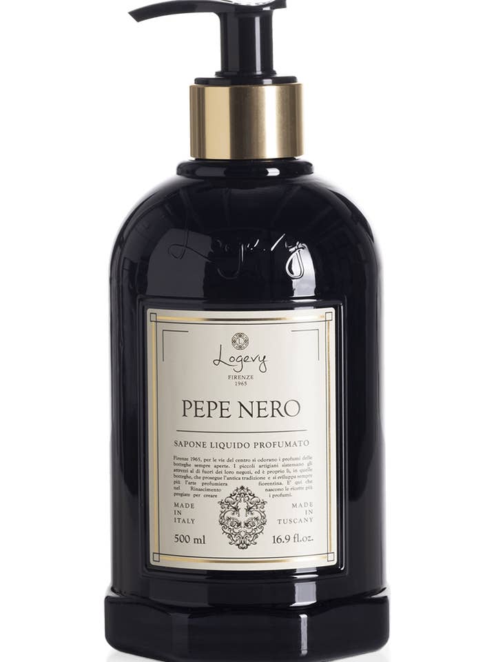Liquid Soap Pepe Nero 500Ml for wholesale by Logevy Firenze 1965 - US