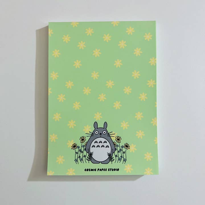 Cosmic Paper Studio - Wholesale Notepad - Totoro Notepad, Studio Ghibli Notepad