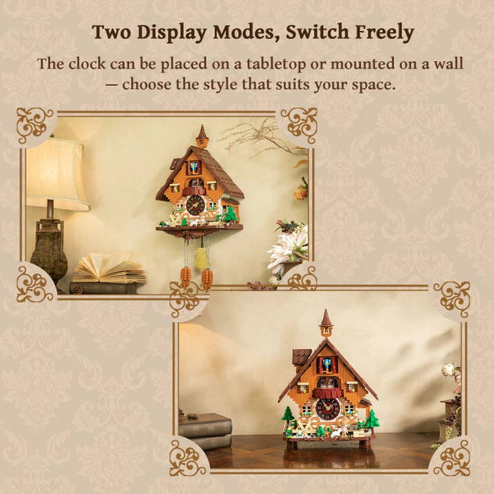 Pantasy/Puremind - Wholesale DIY Craft Kit - Retro Collection - Cuckoo Clock5