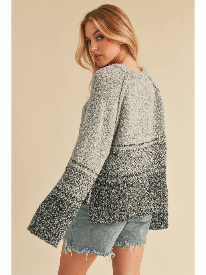 AEMI + CO - Wholesale Knit Sweater - Women's - 390CK Fraya Ombre Sweater 2