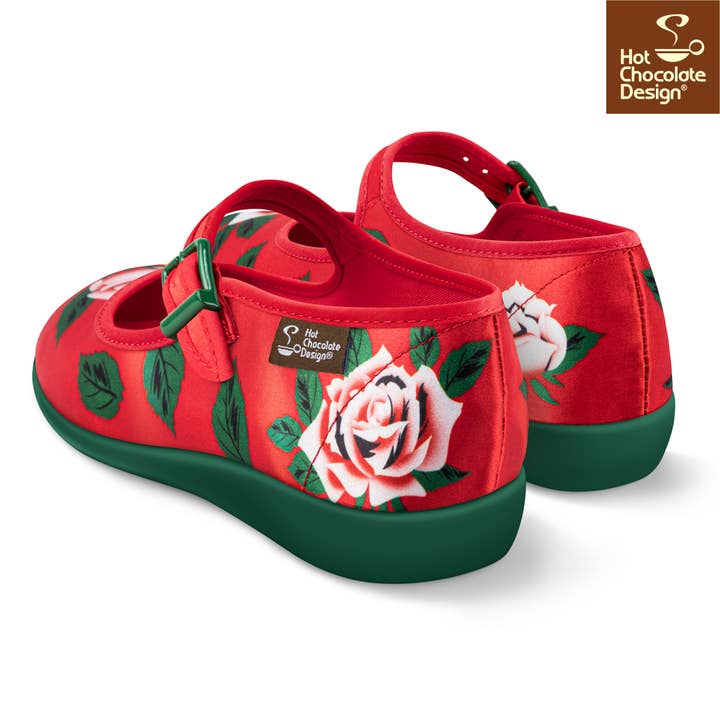 Popping Candy - Wholesale Flats – Women’s - Hot Chocolate Design Blossom Shine - LAST SIZES US6 & 121