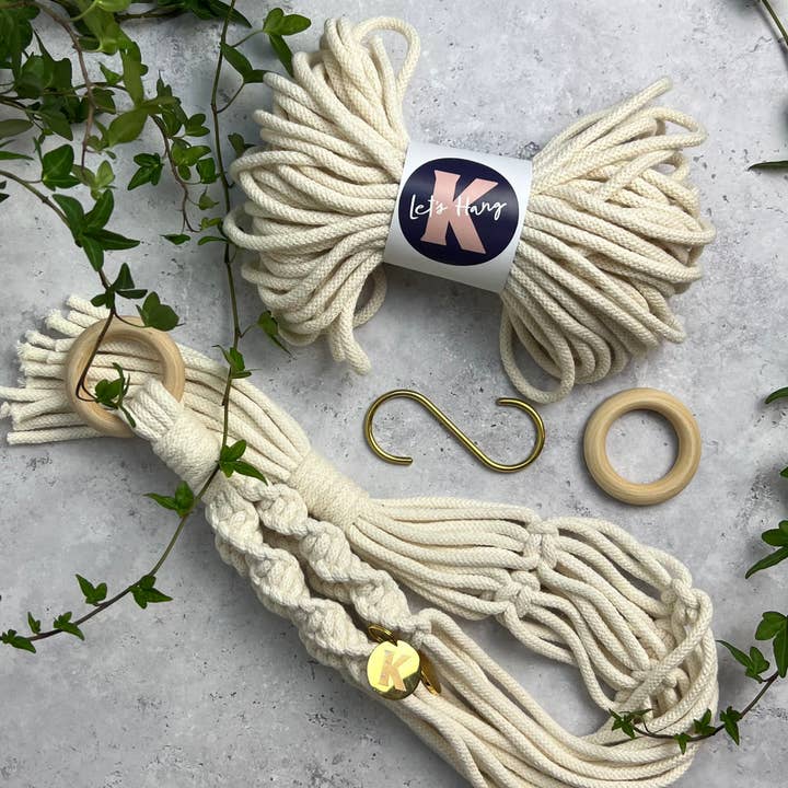 Knotted - Wholesale Doe-het-zelf-knutselset - Maak je eigen Macramé planthangerkit1
