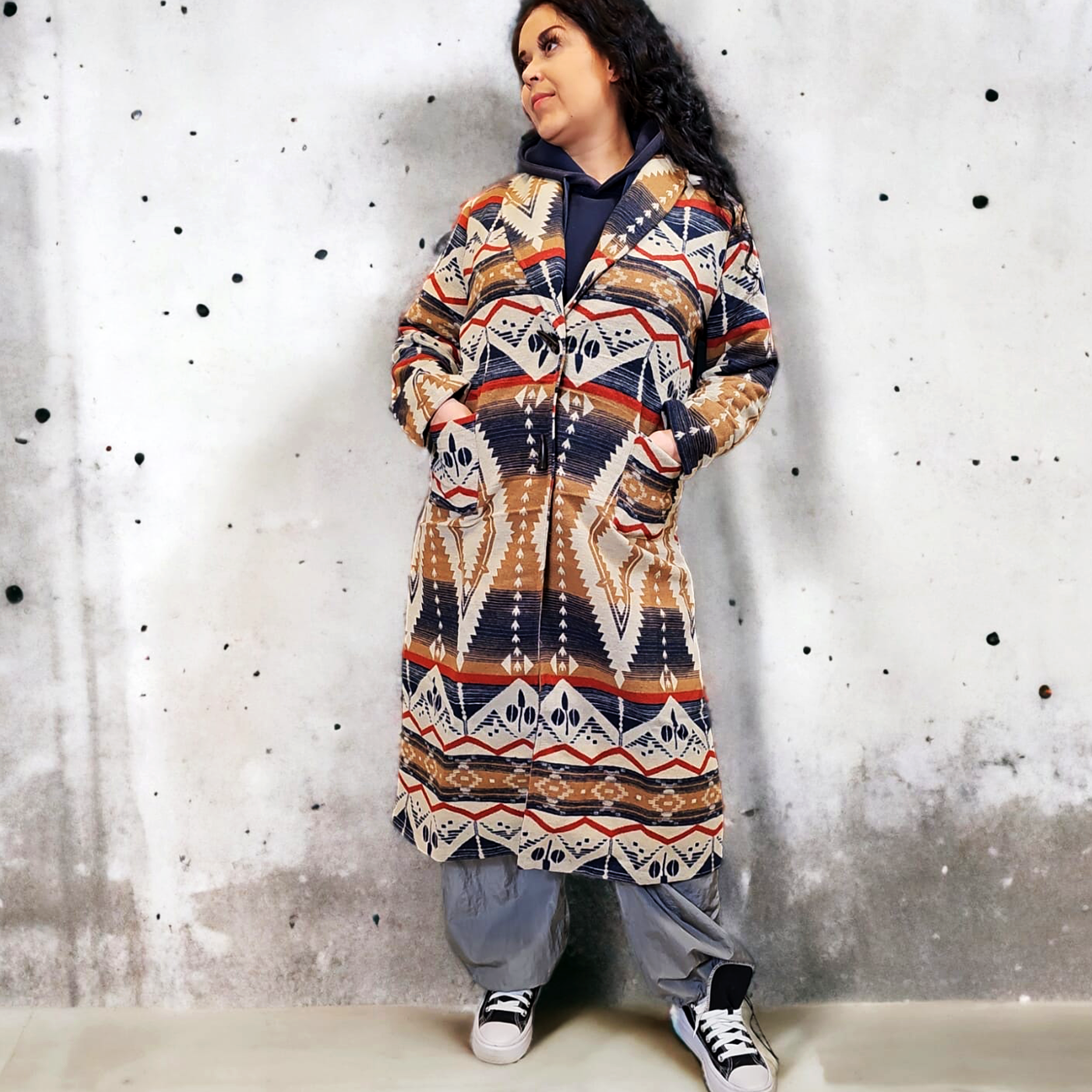 OldTribes - Wholesale Coat - Women's - OLDTRIBES™ Long Coat (wool) No Hood0