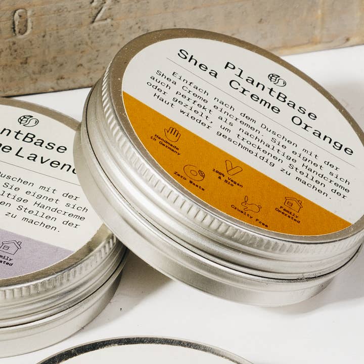 PlantBase GmbH – Großhandel Körperbutter/-balsam – Shea Creme Orange 50ml3