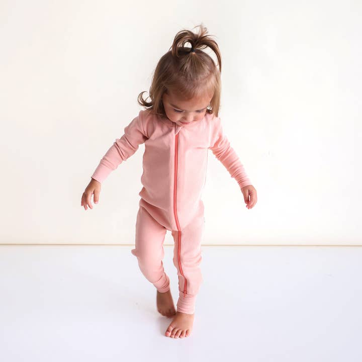 Parade Organics - Wholesale Jumpsuit - Baby - Essential Basic '2-Way' Zip Romper