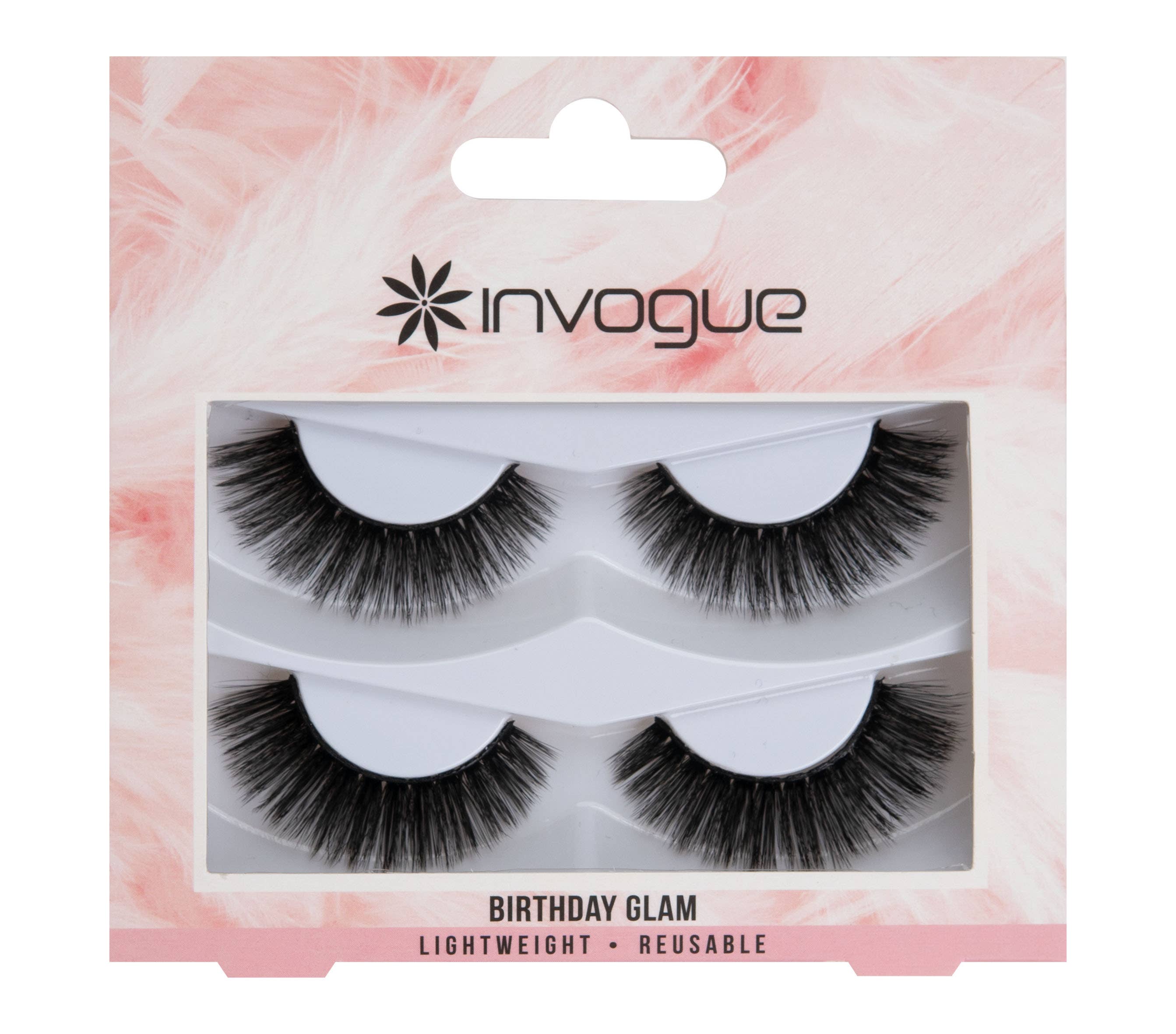 Soinvogue – wholesale False/fake eyelashes – Invogue Lash Birthday Glam - 2 Pack0