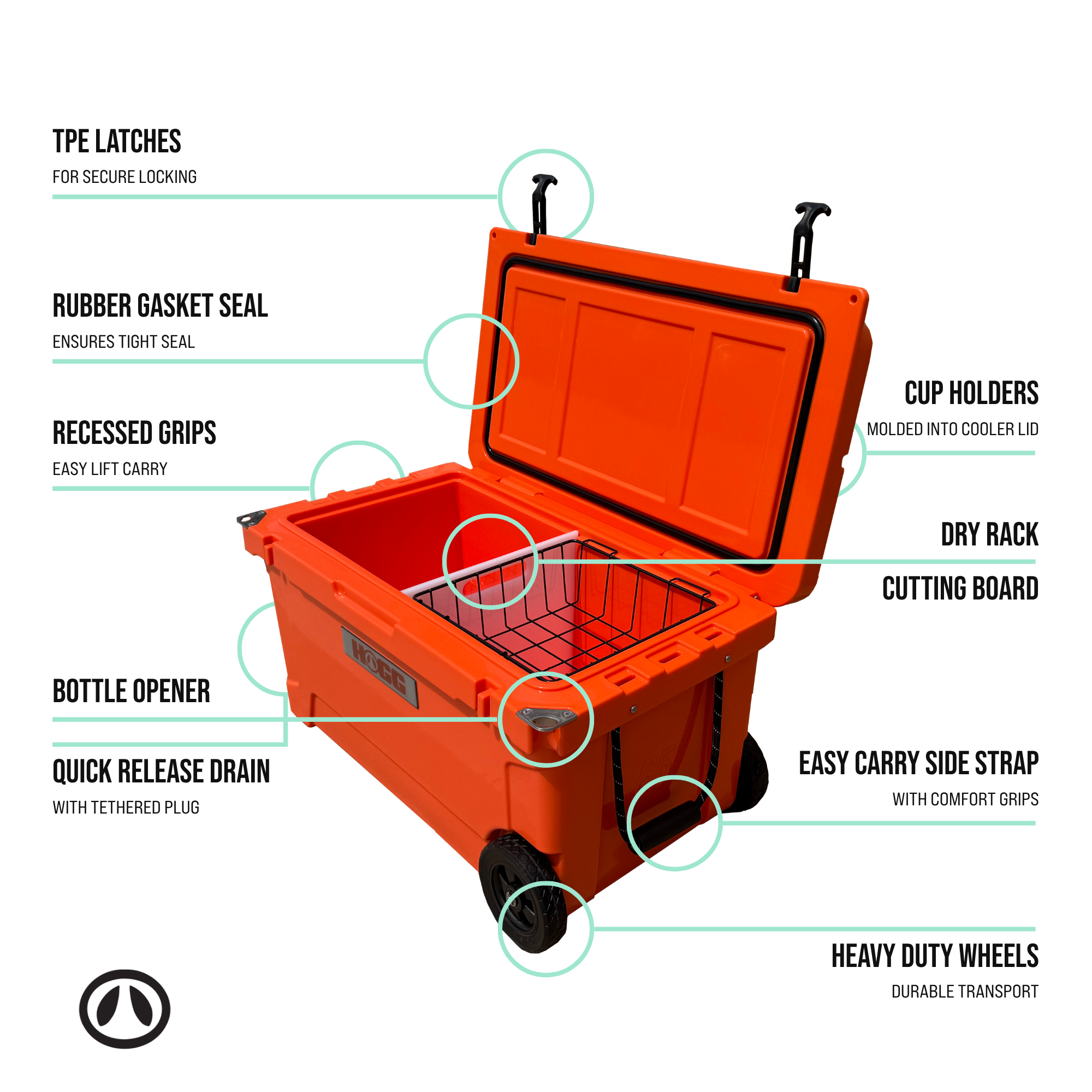 Hogg Outfitters - Vendita all'ingrosso Borsa termica/frigo - Borsa Termica 65QT9