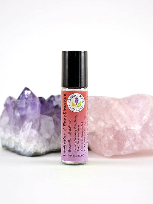 Lavender - Frankincense 10ml Roll-on for wholesale by Crystal Rock Healing, LLC