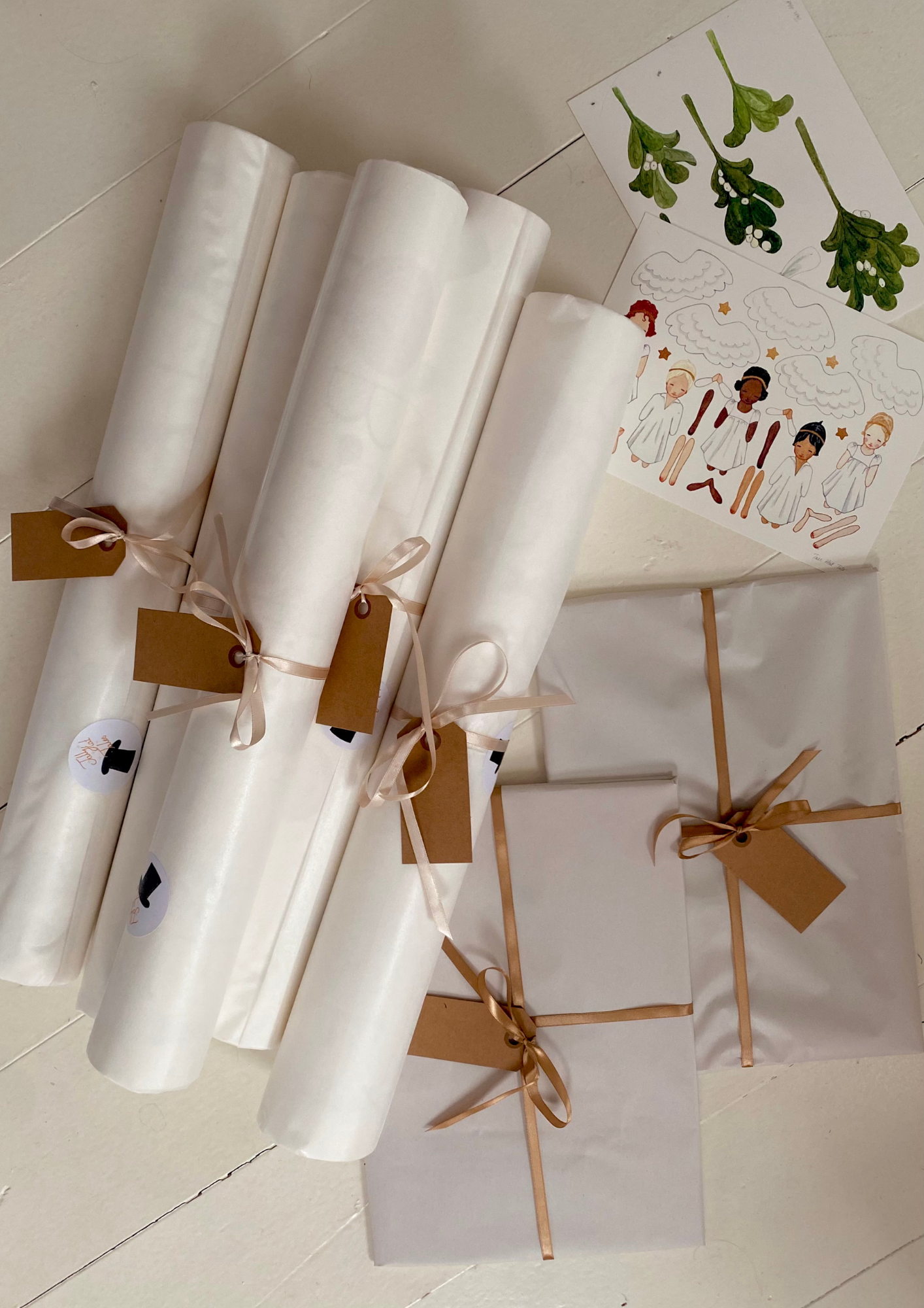 Tall Hat Tales – Kit de artesanato DIY por atacado – Juleklip coro de anjos3