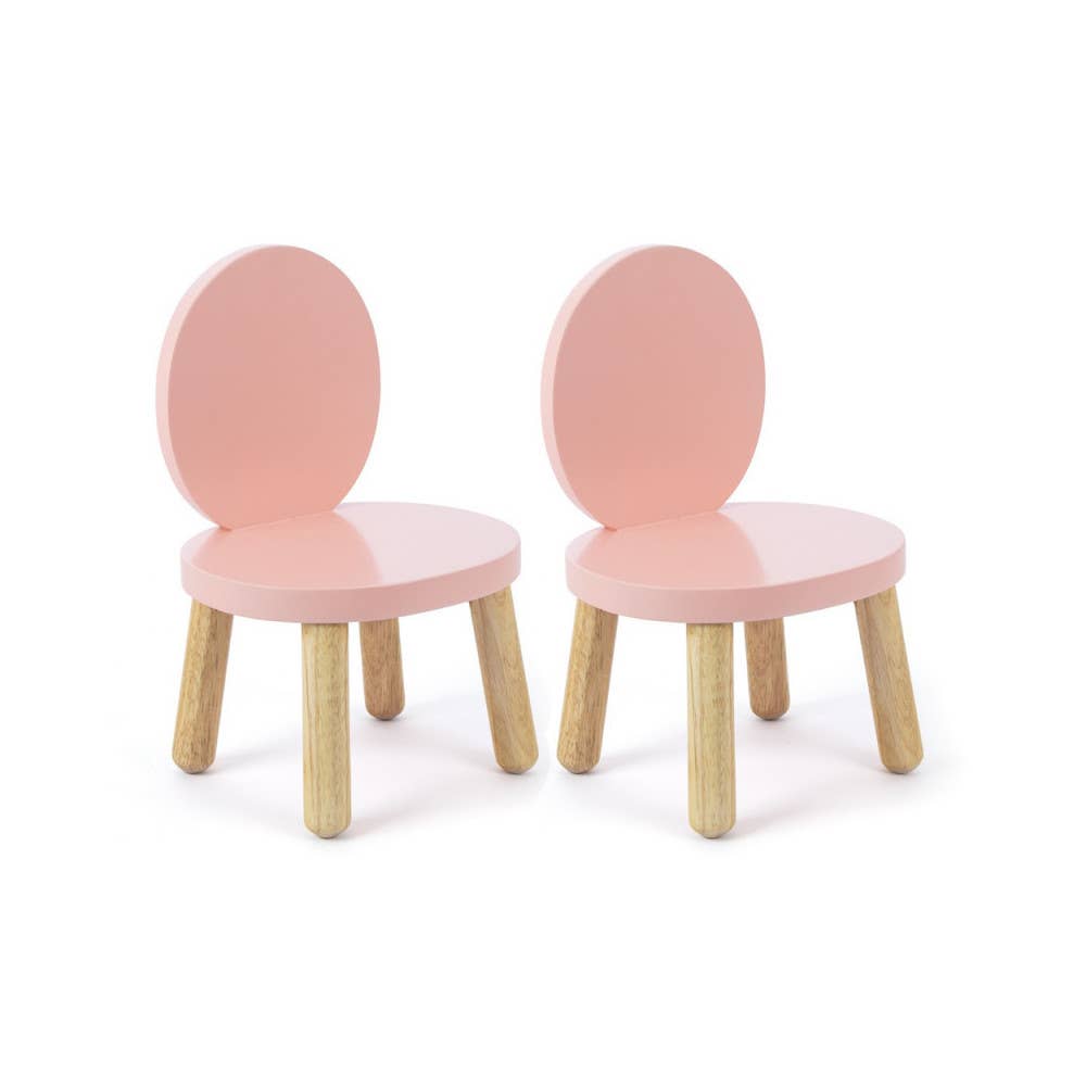 Pioupiou et Merveilles - Vente Chaise – enfant - Ensemble Table et Chaises Enfant Ovaline Rose 1-4 ans6
