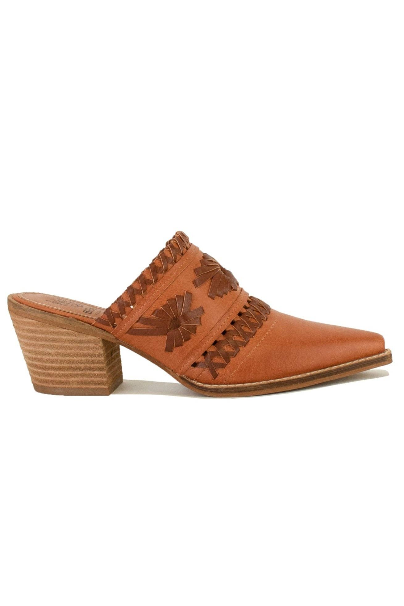 BEAST FASHION - Venta al por mayor Sandalias sin talón - Mujer - Mules de Tacón de Bloque Tejido TESSA-039