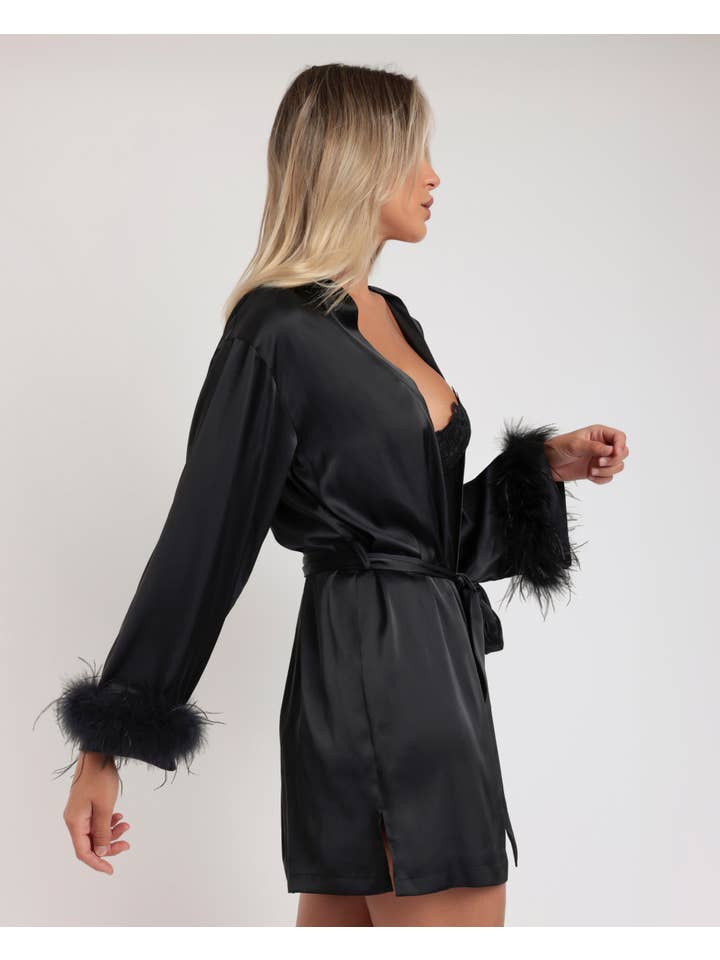 ADMAS - Vendita all'ingrosso Vestaglia - Donna - Accappatoio Natalizio Marabu ADMAS1