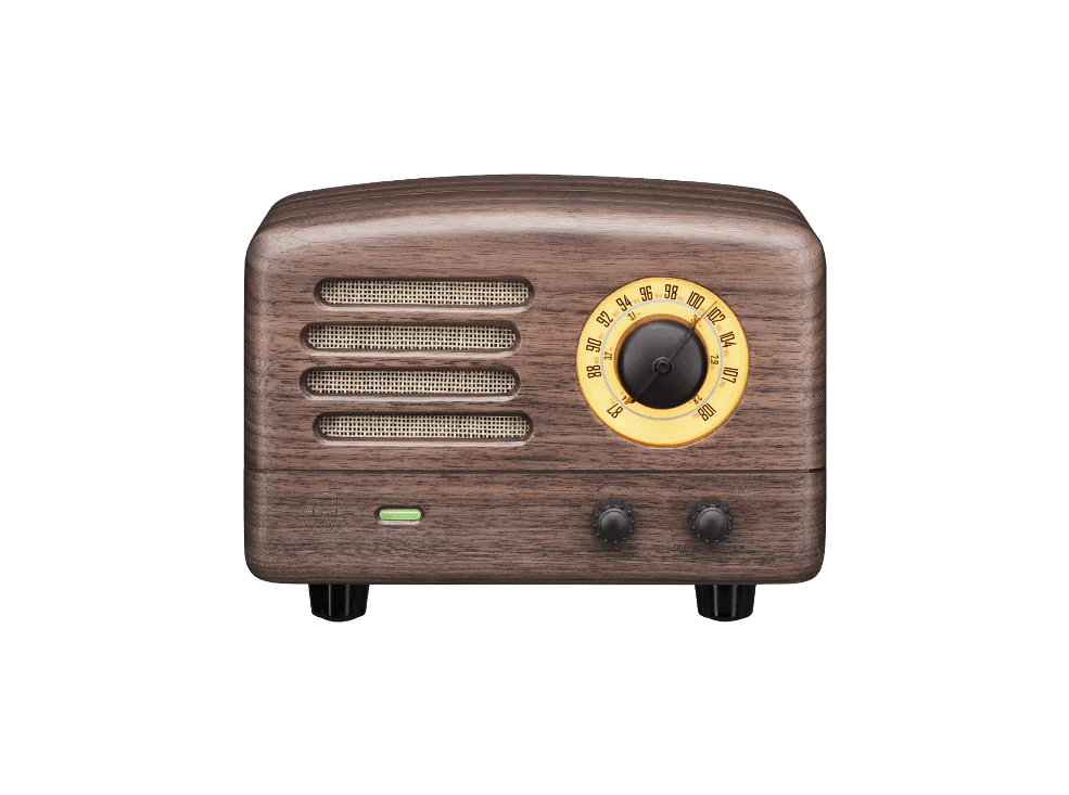 Walnutwood MUZEN OTR Wood and Utopia Retro Portable FM Radio Bluetooth for wholesale on Faire2