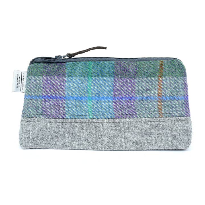 Amy Britton Harris Tweed Products - Wholesale Makeup/Cosmetic Bag - Highland Range Harris Tweed® Wash Bag2