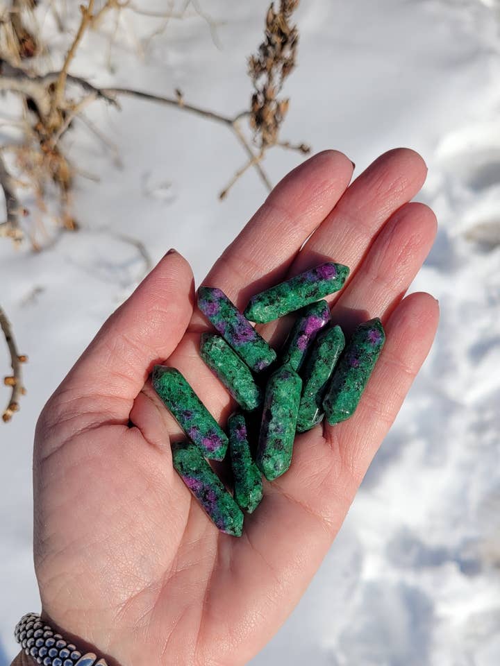 Ruby Zoisite Points for wholesale by ZARDENIA