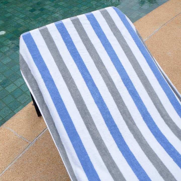 Arkwright Home - Wholesale Beach Towel - Cabo Cabana Striped Beach Towels 21