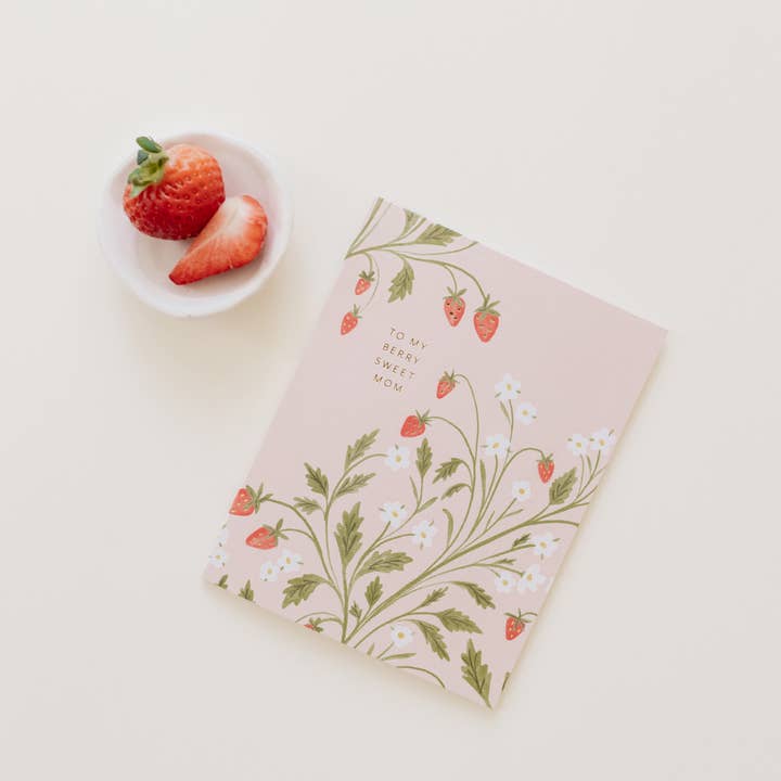 Ramona & Ruth - Wholesale Mother's Day Card - Berry Mom Card