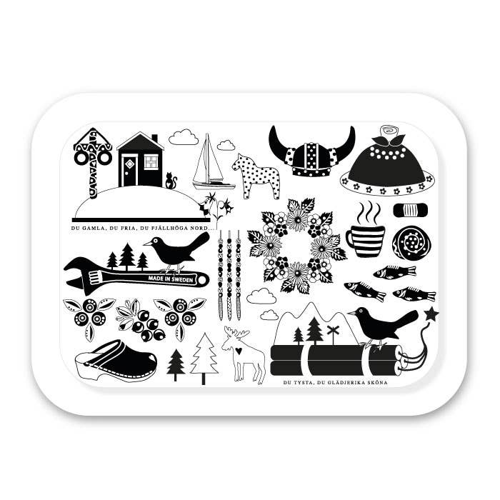 Decorative Tray 27x20 cm - Made in Sweden for wholesale by Anneko Design Sweden