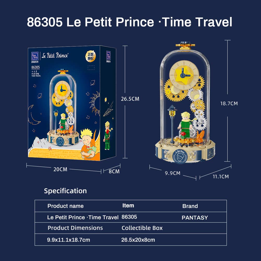 Hands Craft - Wholesale Building Set - Kids - Building Bricks: Le Petite Prince - Time Travel2