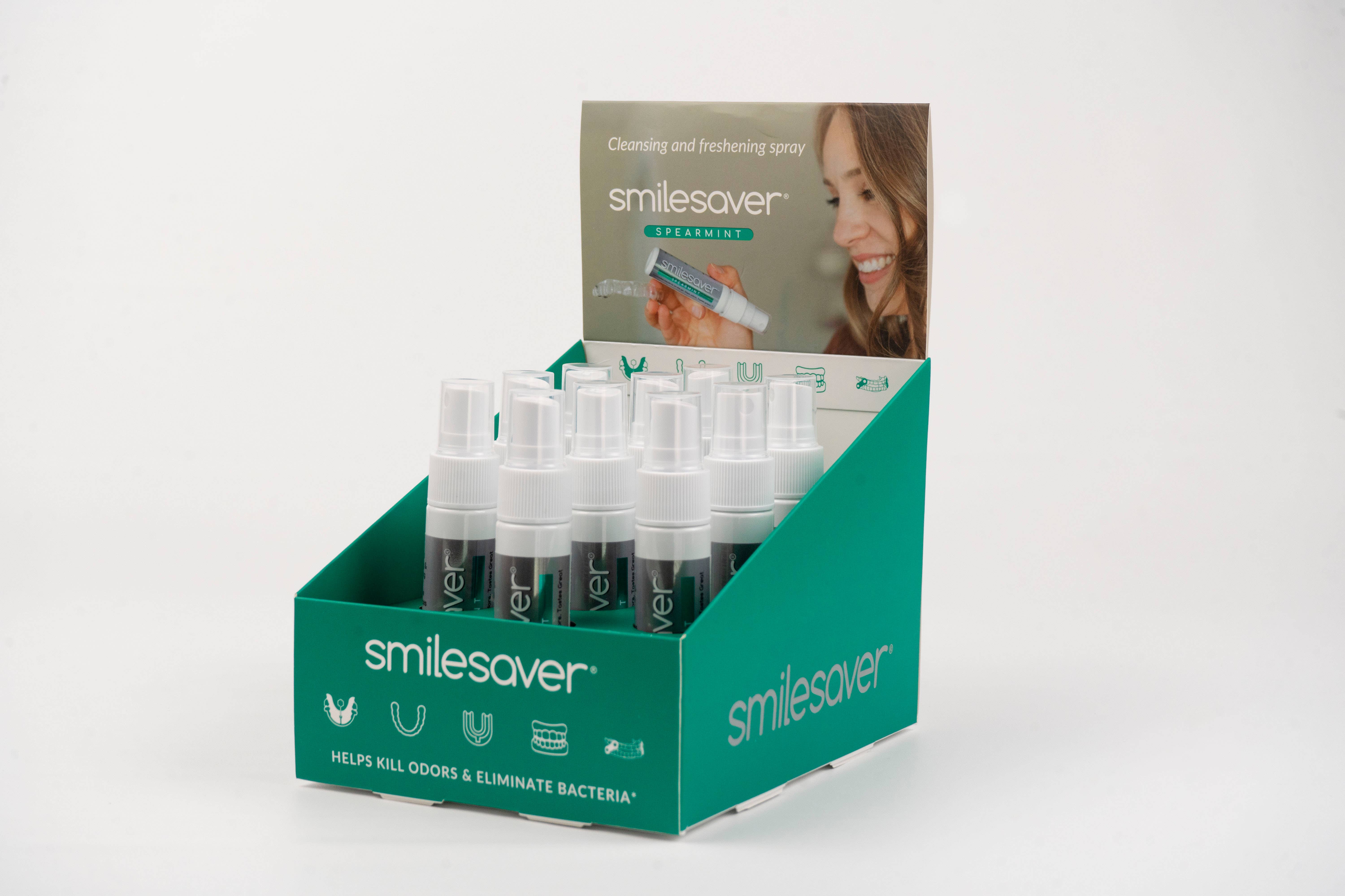 Smilesaver - Wholesale Retailer Display - Beauty & Wellness - Smilesaver - 10-pack w/Counter-top Display