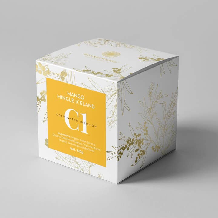 Golden Wattle Tea - Vendita all'ingrosso Tisane salutari e depurative - Infusi freddi- Mango Mingle Islanda