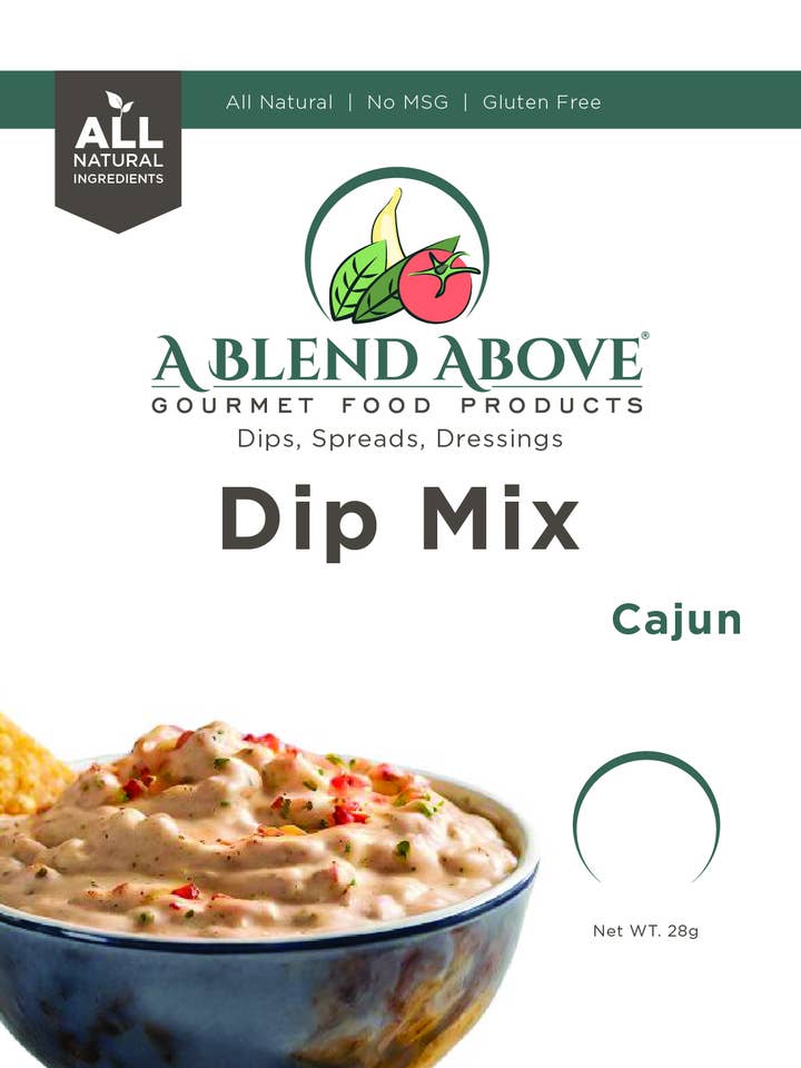 Cajun Dip Mix for wholesale by A Blend Above