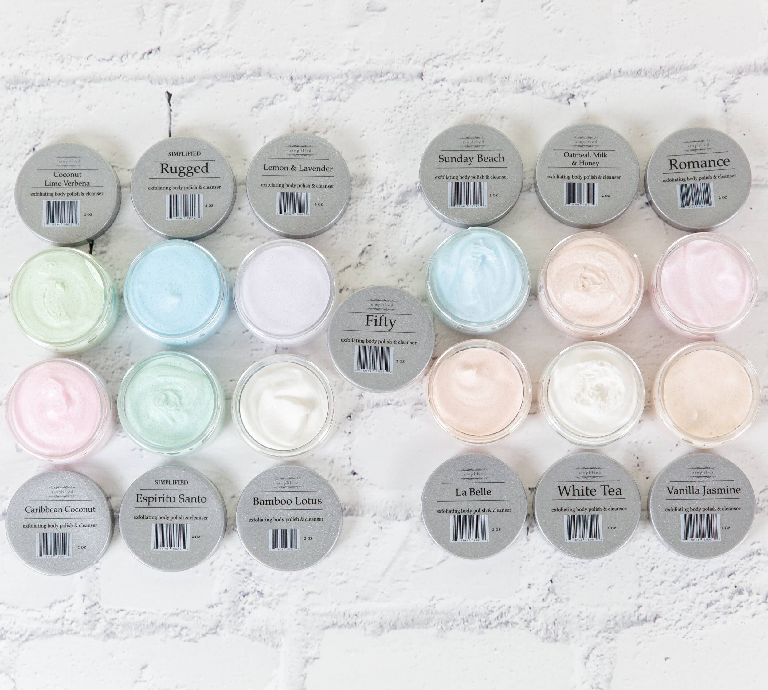 Simplified Soap – wholesale Body scrub/exfoliant – 2oz Body Polish1