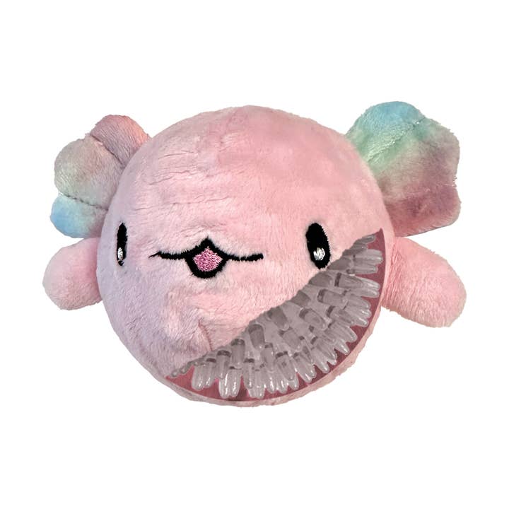 foufouBRANDS - Vendita all'ingrosso Peluche - Cani - Giocattolo a palla spiker 2-in-1 Fuzzy Wuzzy Axolotl Spikers1