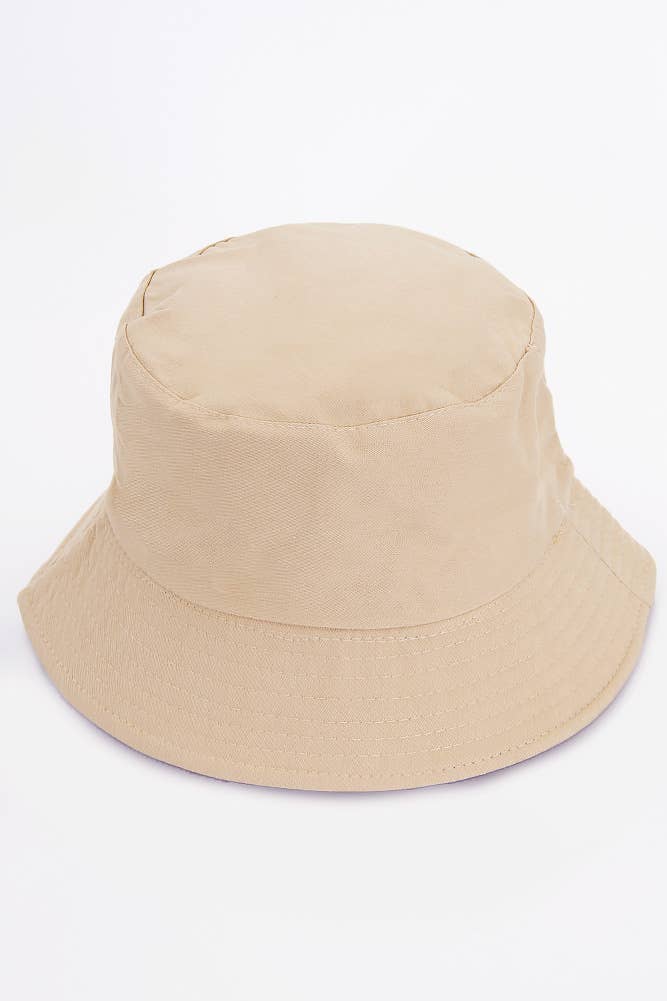 Hana - Wholesale Bucket Hat - Women's - Solid Reversible Bucket Hat0