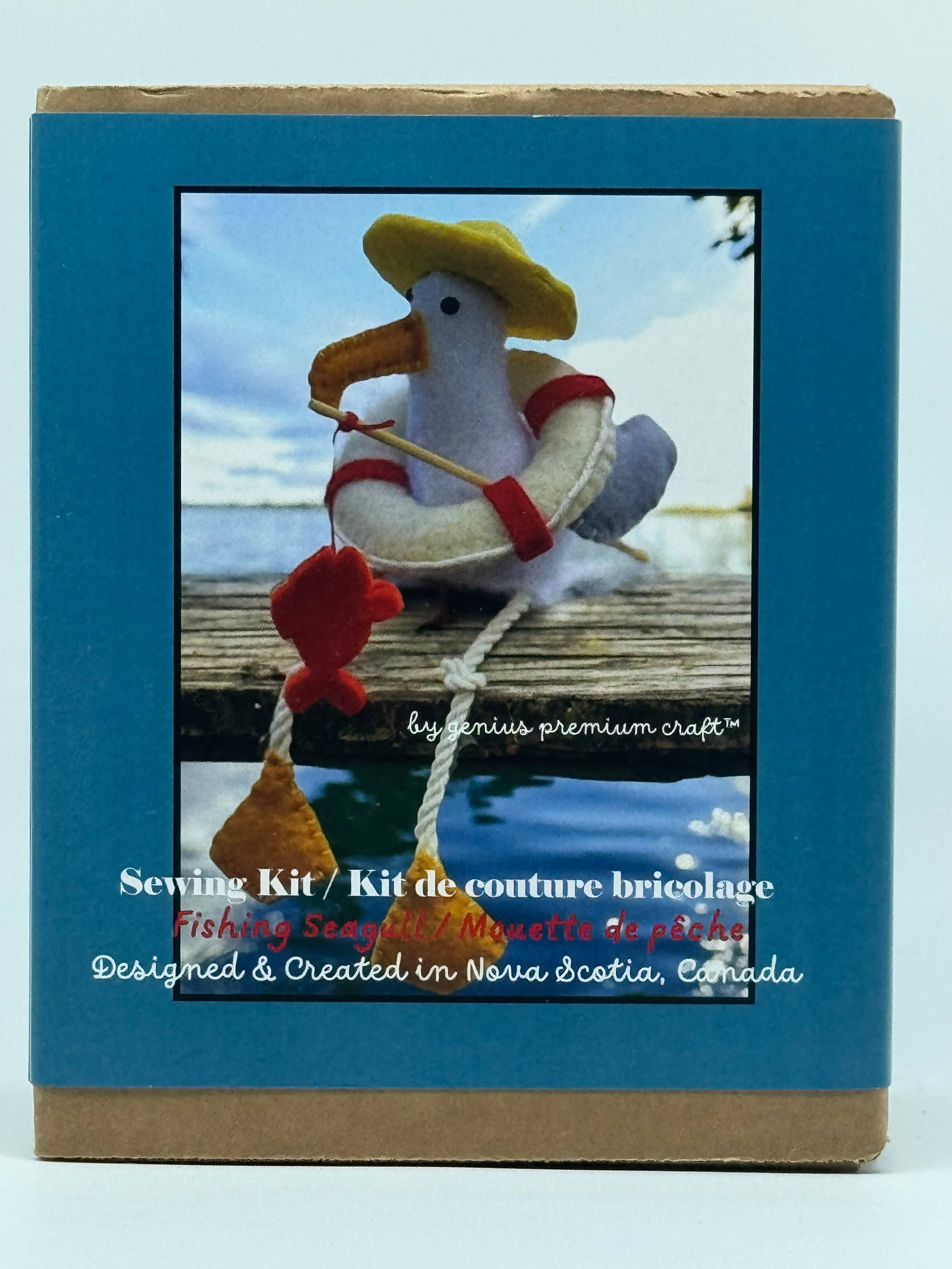 Genius Premium Craft - Vendita all'ingrosso Kit da cucito creativo - Kit cucito Gabbiano in feltro - Versioni costiera o urbana8