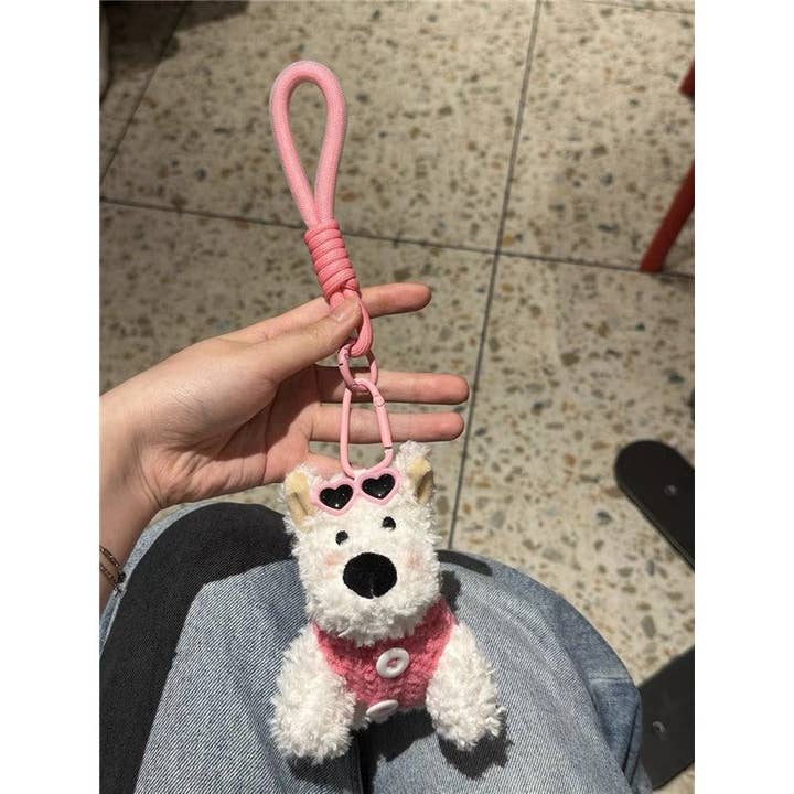 FurDecoration - Wholesale Keychain - Women's - Cute Plush Dog Keychain2