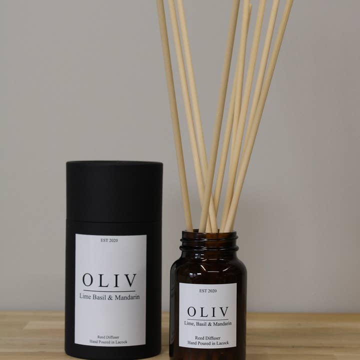 OLIV Homeware – wholesale Reed diffuser – Lime, Basil & Mandarin Natural Need Diffuser 5