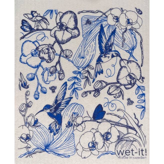 Orchid Garden Blue Swedish Cloth and other Purchase Wholesale blue orchids. Free Returns & Net 60 Terms on Faire trending on Faire.